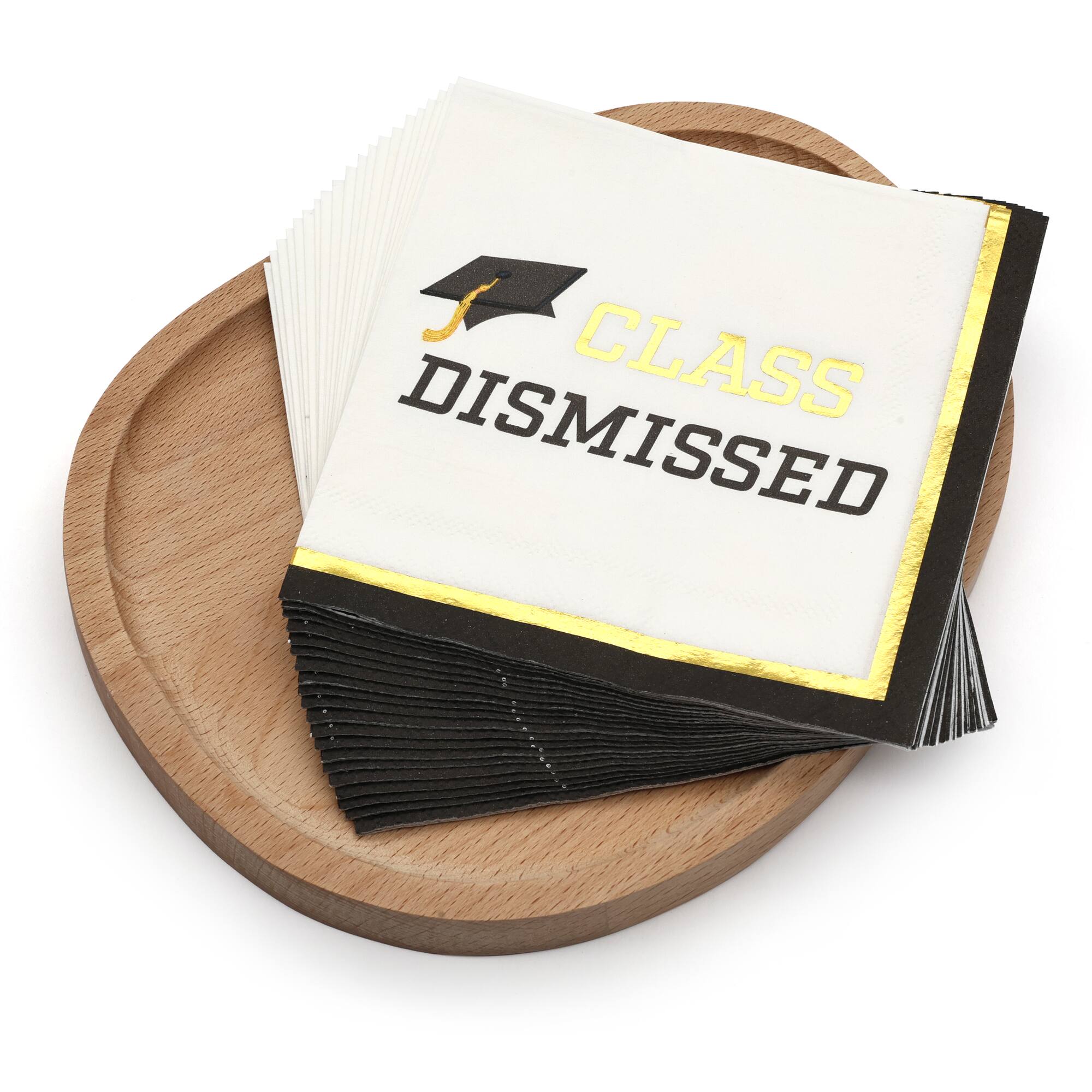 Graduation Class Dismissed Beverage Napkins, 20ct. by Celebrate It™